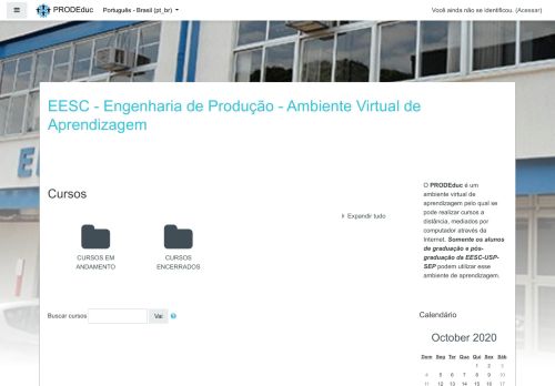 
                            12. EESC - Engenharia de Produção - Ambiente Virtual de ... - USP