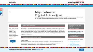 
                            2. eetmeter - Mijn Voedingscentrum