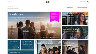 
                            1. EF Education First - EF Deutschland