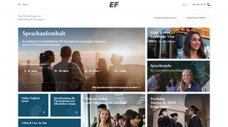 
                            2. EF Education First - EF Schweiz