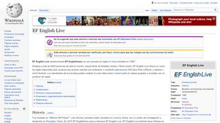 
                            9. EF English Live - Wikipedia, la enciclopedia libre