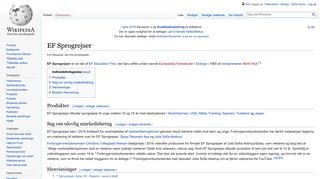 
                            10. EF Sprogrejser - Wikipedia, den frie encyklopædi