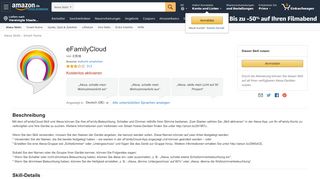 
                            1. eFamilyCloud: Amazon.de: Alexa Skills