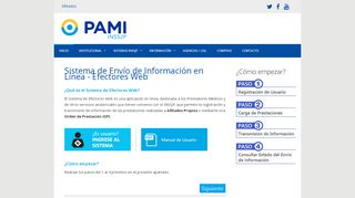 
                            4. Efectores Web - INSSJP - Pami