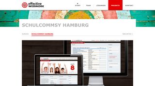 
                            4. effective WEBWORK GmbH — SchulCommSy Hamburg