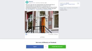 
                            10. Effectory - We zijn op zoek naar een projectmanager! Als... | Facebook