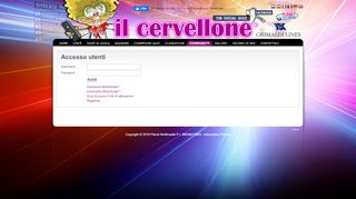 
                            3. Effettua il Login. - Il Cervellone