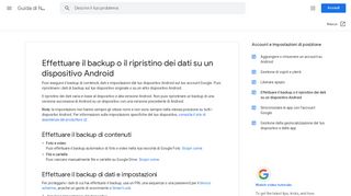 
                            9. Effettuare il backup o il ripristino dei dati su un dispositivo Android ...