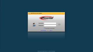 
                            6. Efficenter Login Screen - Adams Keegan