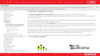 
                            10. Efficiency in refrigerant circuits - CAREL