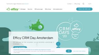 
                            1. Efficy CRM software - klantenrelatiebeheer