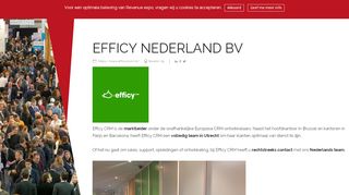
                            9. Efficy Nederland BV | Revenue Expo