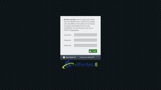 
                            6. effortlessE webPOS Login