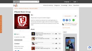 
                            9. Effyzzie Music Group | Music In Africa