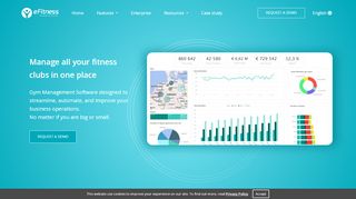 
                            3. eFitness – professional software to streamline all multi-club operations