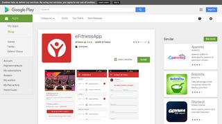 
                            3. eFitnessApp – Aplikacje w Google Play