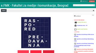 
                            1. e.FMK - Fakultet za medije i komunikacije, Beograd