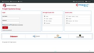 
                            2. eFreight Suite - Freight Systems