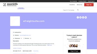 
                            11. eFreight Suite | ZoomInfo.com