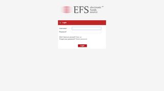 
                            2. EFS Login