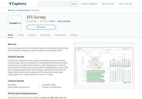 
                            7. EFS Survey Reviews and Pricing - 2019 - Capterra
