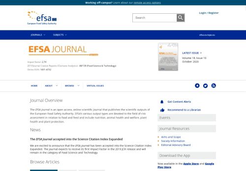 
                            11. EFSA Journal - Wiley Online Library