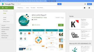 
                            8. EFU LIFE PlanIT - Apps on Google Play