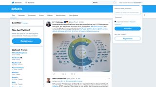 
                            10. #efuels hashtag on Twitter