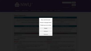 
                            4. Efundi Accounts & Passwords - NWU