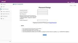 
                            1. eFundi : Gateway : Reset Passwords