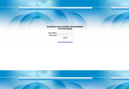 
                            7. EGC - BDMS - Login Form
