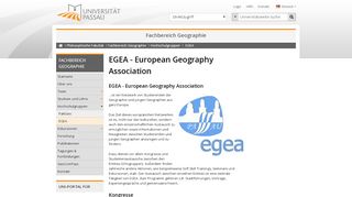 
                            9. EGEA - European Geography Association - Universität Passau