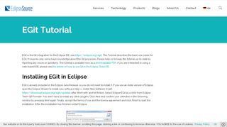 
                            10. EGit Tutorial - EclipseSource