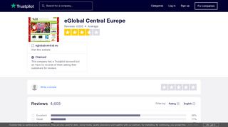 
                            9. eGlobal Central Europe Reviews | Read Customer Service Reviews ...