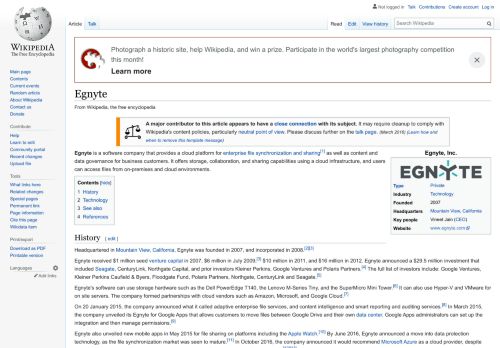 
                            9. Egnyte - Wikipedia