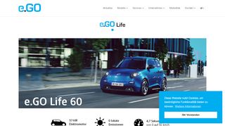 
                            6. e.GO Life | e.GO Mobile AG
