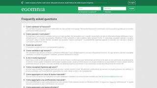 
                            11. Egomnia - FAQ