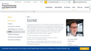 
                            8. EGONE - Klinik für Frauenheilkunde und Geburtshilfe