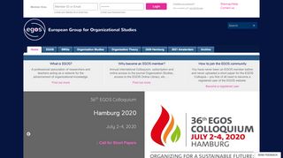 
                            3. EGOS - Home - European Group for Organizational Studies