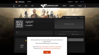 
                            7. -EgYpT? | Crossfire Clan Profile Page