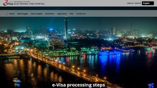 
                            8. Egypt e-Visa Portal