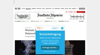 
                            7. „Egypt Face“: Ägypten gründet Konkurrenz-Netzwerk zu Facebook - FAZ