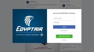 
                            8. EGYPTAIR - Join our EGYPTAIR Plus program just Register ...