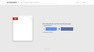 
                            9. Ehackfacebook-net Password [167423] | ravindar singh ...