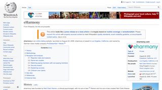 
                            5. eHarmony - Wikipedia