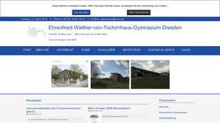 
                            1. Ehrenfried-Walther-von-Tschirnhaus-Gymnasium Dresden: START