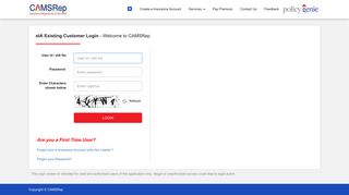 
                            4. eIA Login - CAMSRep