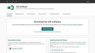 
                            2. eID software | Download en installeer de eID software voor uw ...