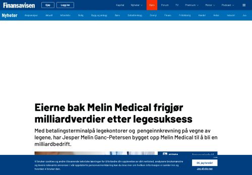 
                            10. Eierne bak Melin Medical frigjør milliardverdier etter legesuksess