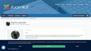 
                            1. Eigene Loginseite - Allgemeine Fragen - Joomla.de Supportforum ...
